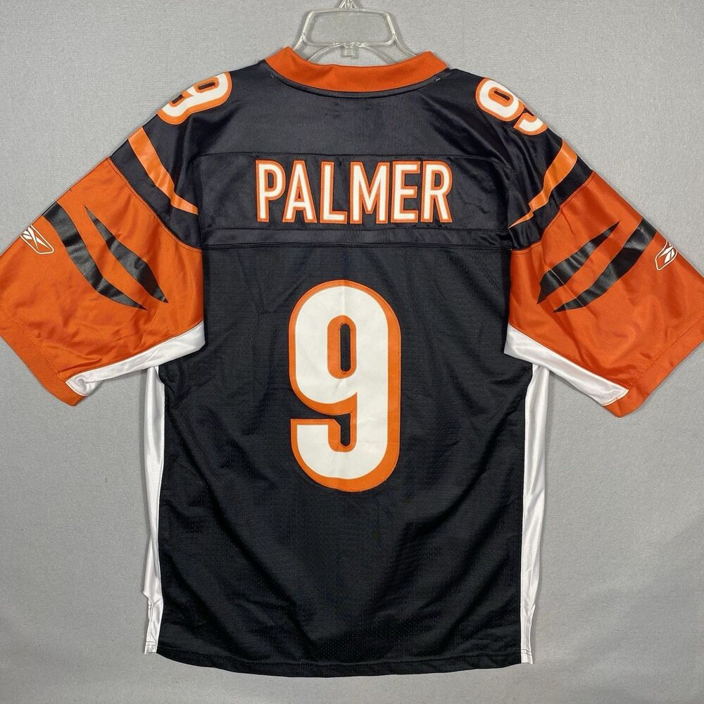 Reebok Carson Palmer #9 Cincinnati Bengals Jersey Mens Large +2 Length